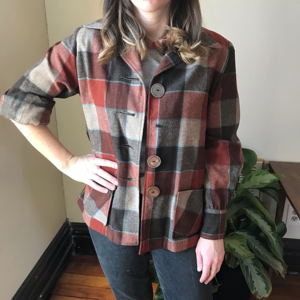 Vintage 1950’s lightweight wool jacket